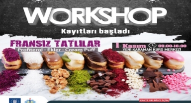 BUSMEK’in lezzet atölyelerine kayıtlar başladı