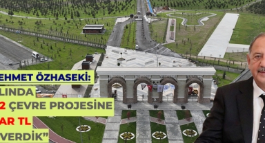 2023 YILINDA 2 BİN 802 ÇEVRE PROJESİNE 4,5 MİLYAR TL DESTEK VERİLDİ